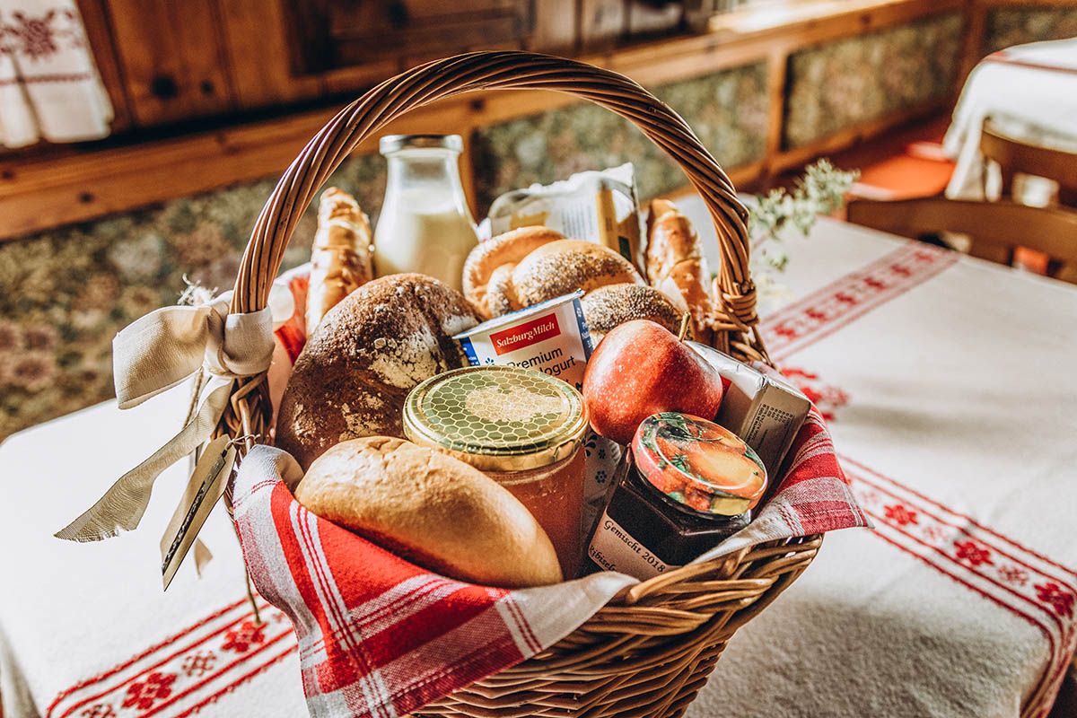 Frühstück am Bauernhof - Urlaub in Altenmarkt-Zauchensee - Erlebnisbauernhöfe