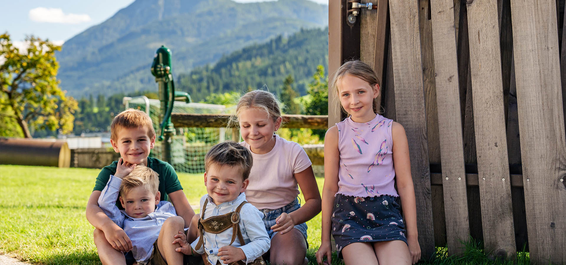 Kinder haben Spaß am Bauernhof - Erlebnisbauernhöfe Altenmarkt, Salzburger Land